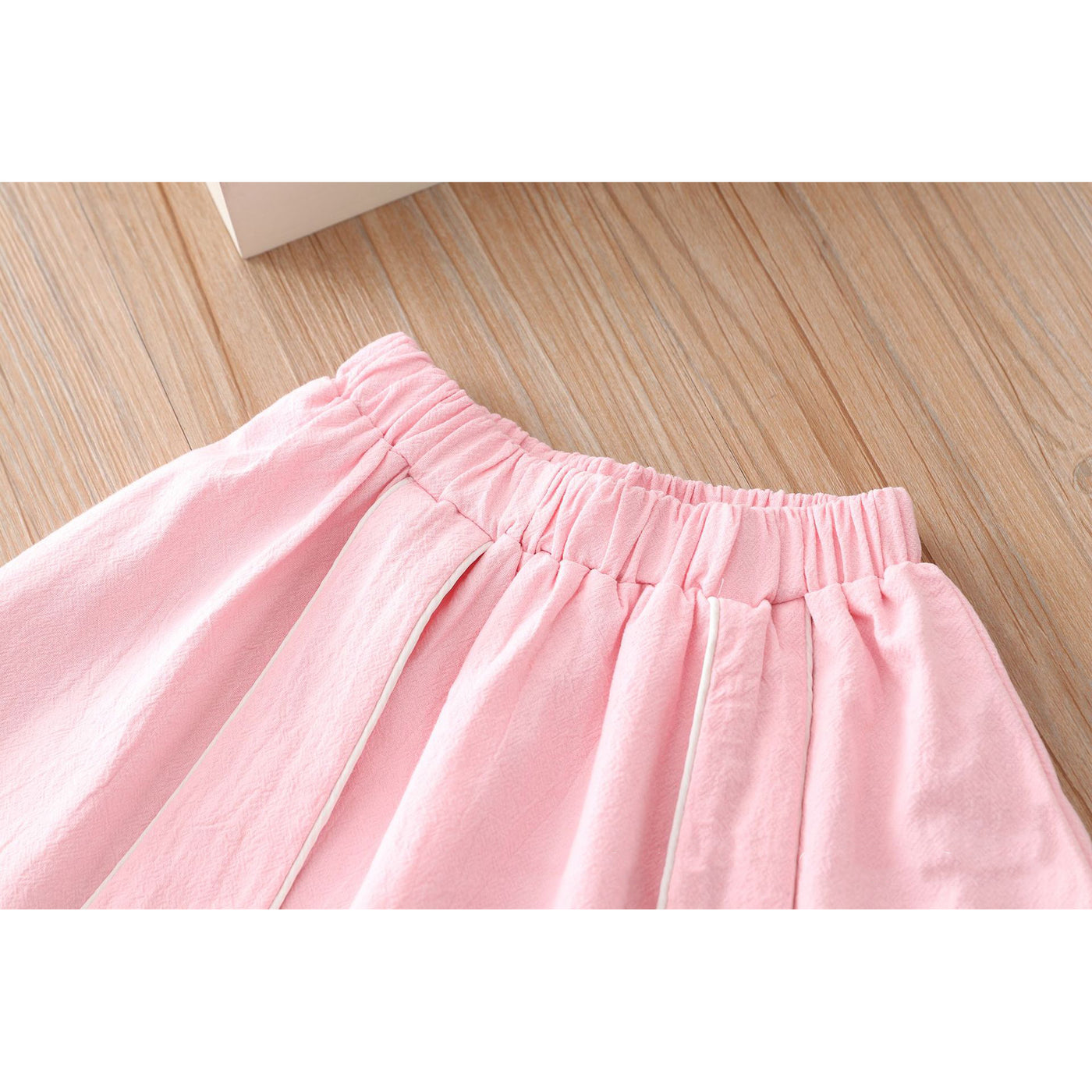 [KG08] Kids Girls Cheongsam Set Top n Skirt Embroidered Bunny CNY Chinese New Year Outfit - Little Kooma