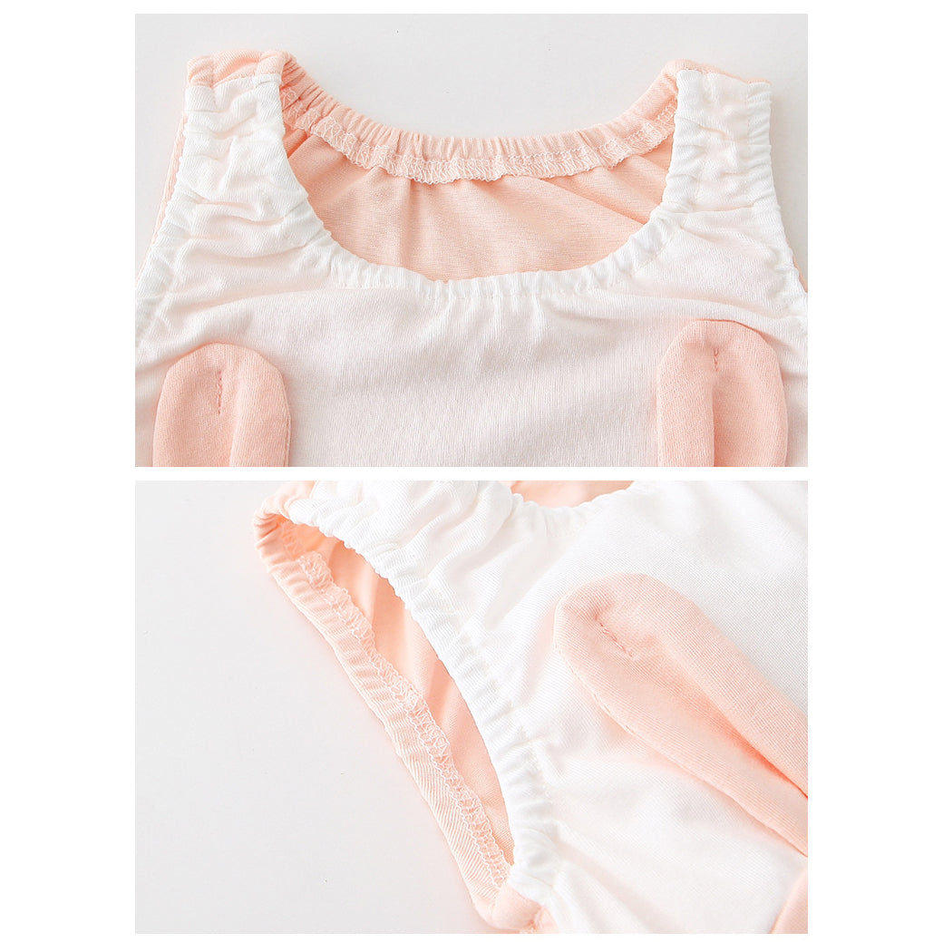 Baby Bunny Bear Sleevess Bodysuit - Little Kooma