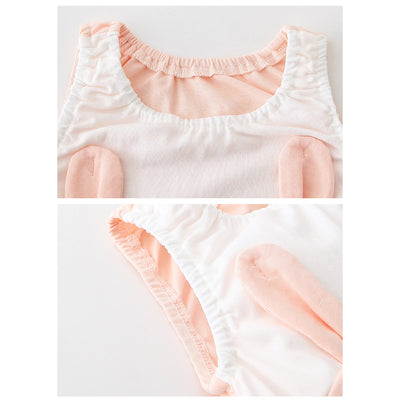 Baby Bunny Bear Sleevess Bodysuit - Little Kooma
