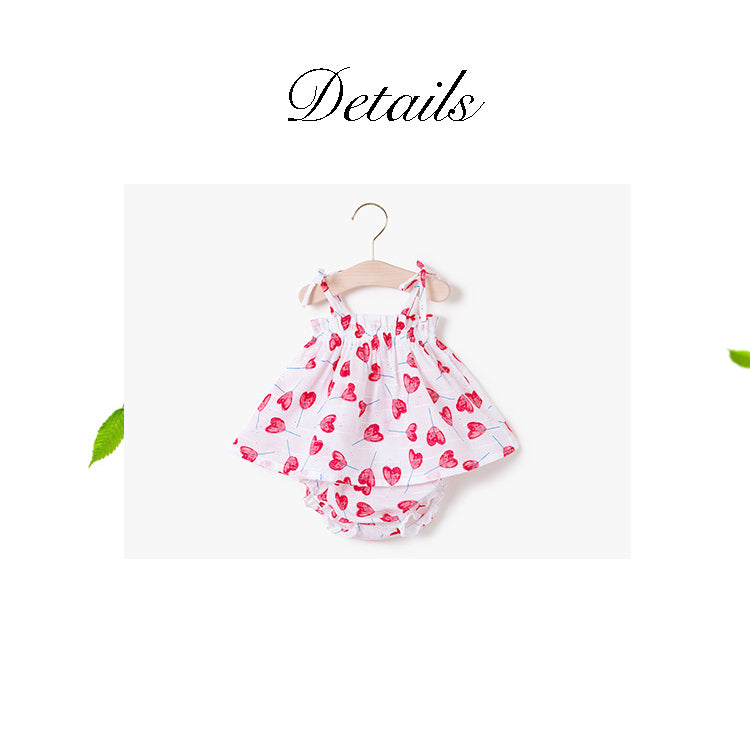 Baby Girl Camisole Top n Knickers n Headwrap 3 Piece Set - 0521 - Little Kooma