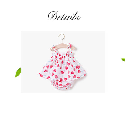 Baby Girl Camisole Top n Knickers n Headwrap 3 Piece Set - 0521 - Little Kooma