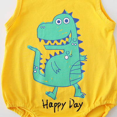 Baby Animal Sleeveless Bodysuit - 0616 - Little Kooma