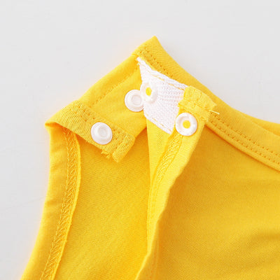 Baby Animal Sleeveless Bodysuit - 0616 - Little Kooma