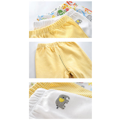 Baby Feet Covered Pants 3 Pack Lightning - 0527 - Little Kooma