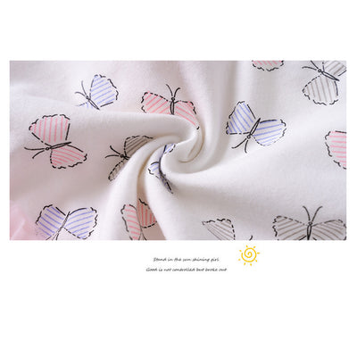 Baby Girl Butterfly Tutu Bodysuit w Big Bowtie - 0521 - Little Kooma