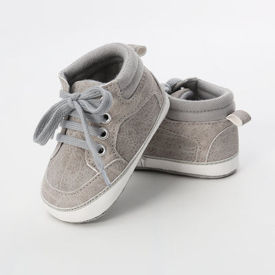 Baby Boy PU Leather Sneakers - 0912 - Little Kooma