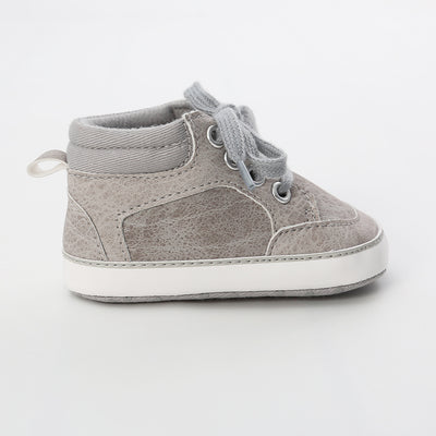 Baby Boy PU Leather Sneakers - 0912 - Little Kooma