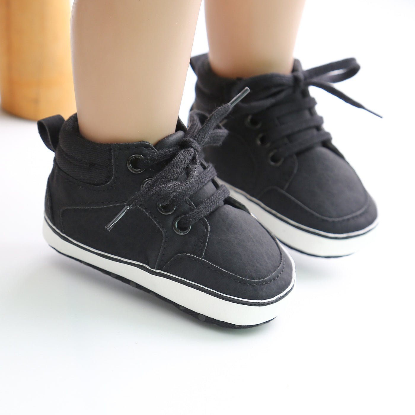 Baby Boy PU Leather Sneakers - 0912 - Little Kooma