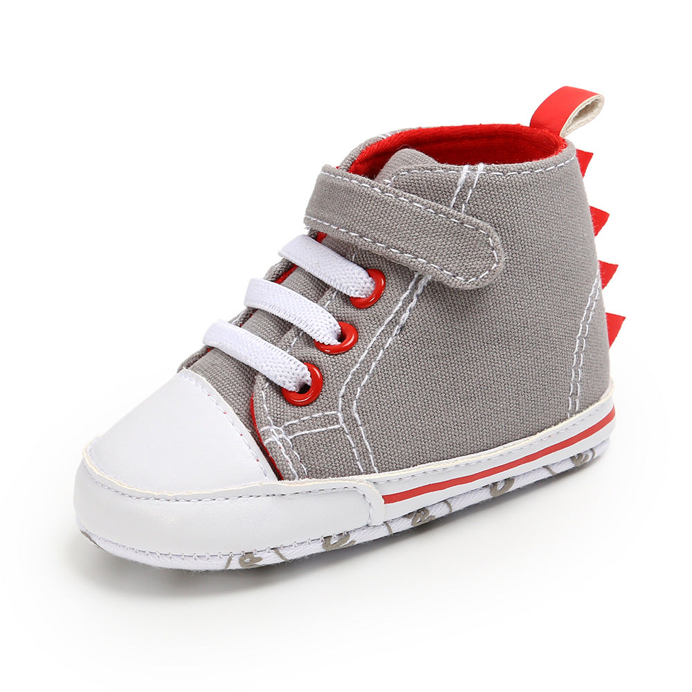 Baby Boy Dinosaur Canvas Shoes - 0912 - Little Kooma