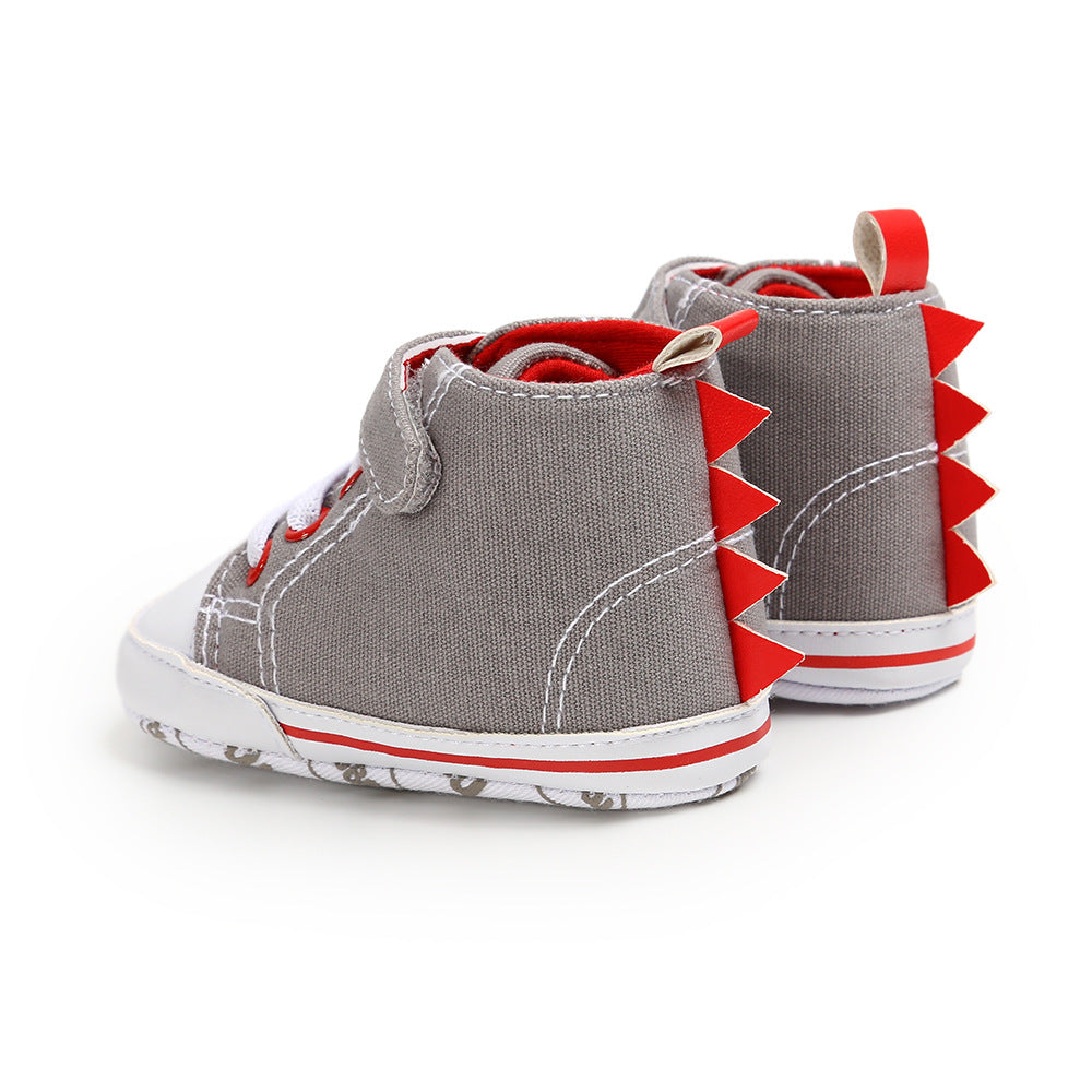Baby Boy Dinosaur Canvas Shoes - 0912 - Little Kooma
