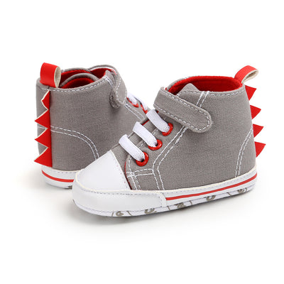 Baby Boy Dinosaur Canvas Shoes - 0912 - Little Kooma