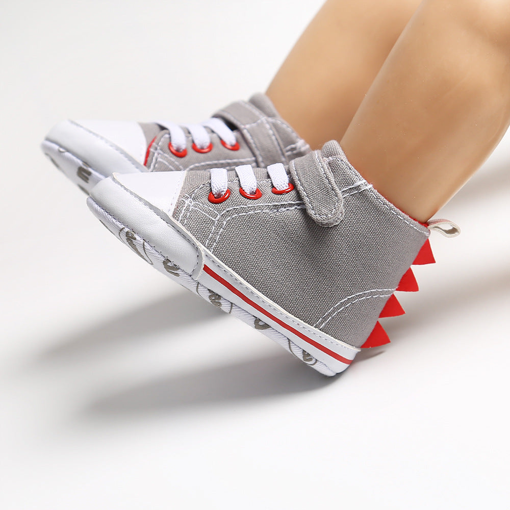 Baby Boy Dinosaur Canvas Shoes - 0912 - Little Kooma