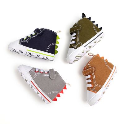 Baby Boy Dinosaur Canvas Shoes - 0912 - Little Kooma