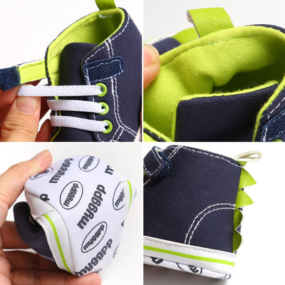 Baby Boy Dinosaur Canvas Shoes - 0912 - Little Kooma