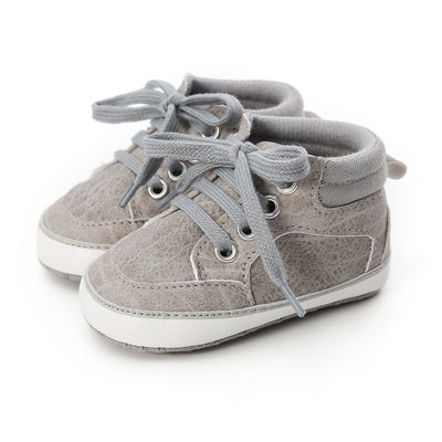 Baby Boy PU Leather Sneakers - 0912 - Little Kooma