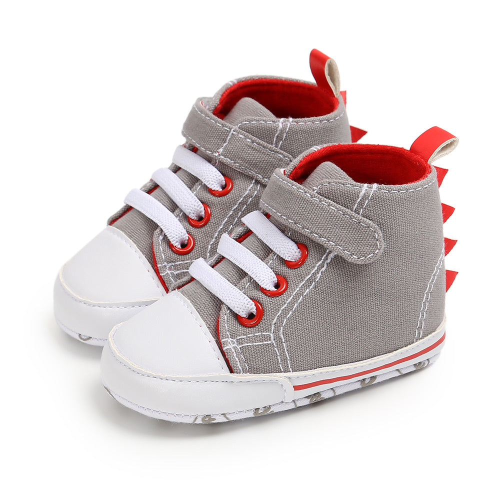 Baby Boy Dinosaur Canvas Shoes - 0912 - Little Kooma