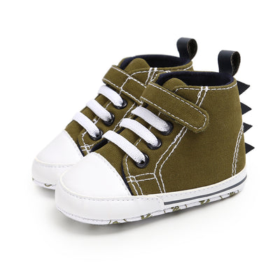 Baby Boy Dinosaur Canvas Shoes - 0912 - Little Kooma