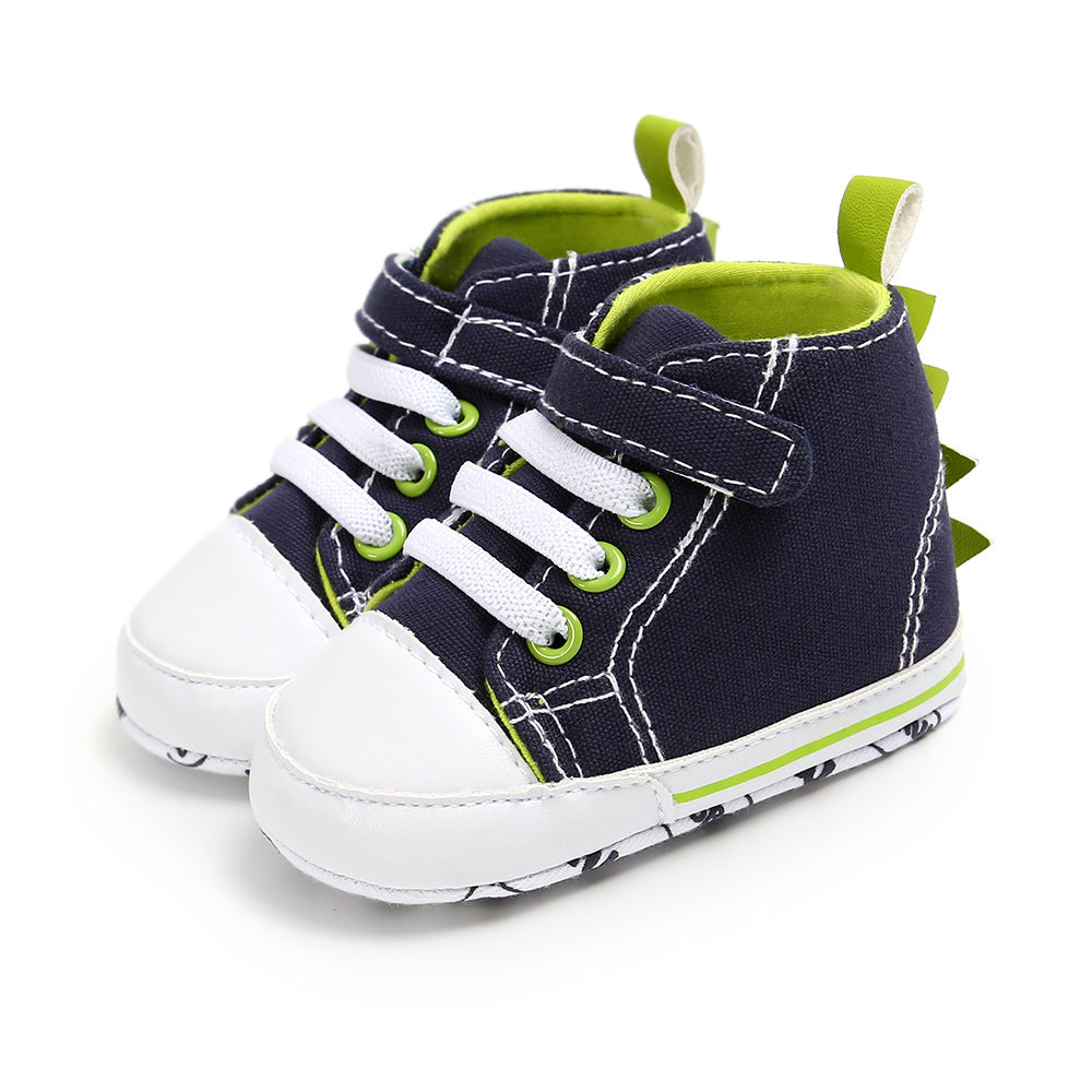 Baby Boy Dinosaur Canvas Shoes - 0912 - Little Kooma