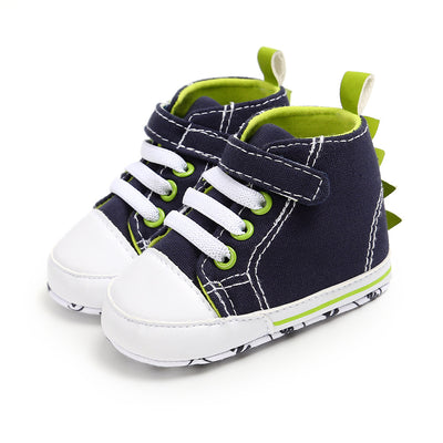 Baby Boy Dinosaur Canvas Shoes - 0912 - Little Kooma