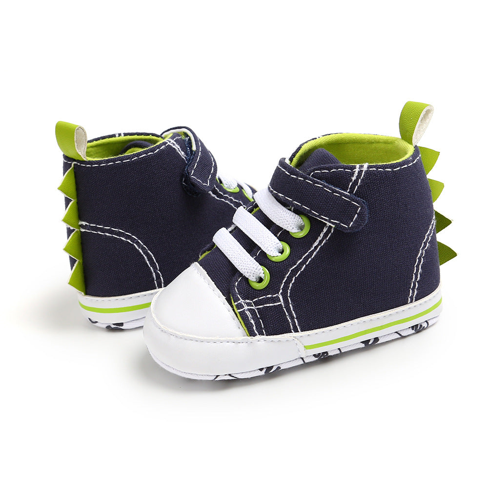Baby Boy Dinosaur Canvas Shoes - 0912 - Little Kooma