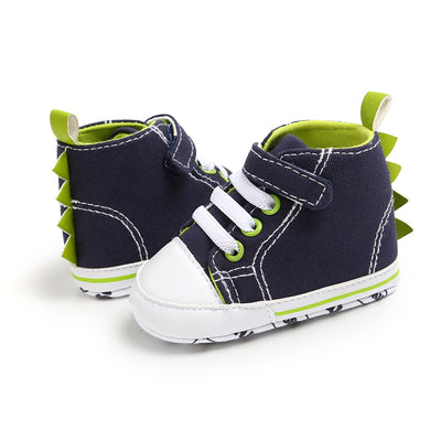 Baby Boy Dinosaur Canvas Shoes - 0912 - Little Kooma