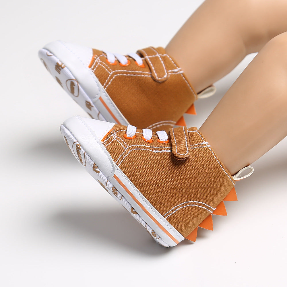 Baby Boy Dinosaur Canvas Shoes - 0912 - Little Kooma