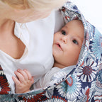 Breathable Cotton Baby Feeding Nursing Cover Mummy Breastfeeding Cover Poncho Shawl Stroller Blanket - Little Kooma
