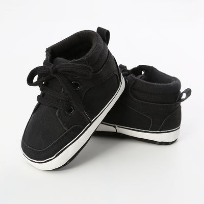 Baby Boy PU Leather Sneakers - 0912 - Little Kooma