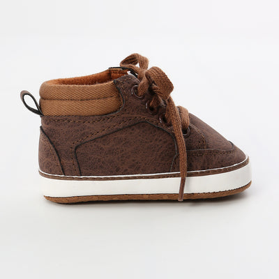 Baby Boy PU Leather Sneakers - 0912 - Little Kooma