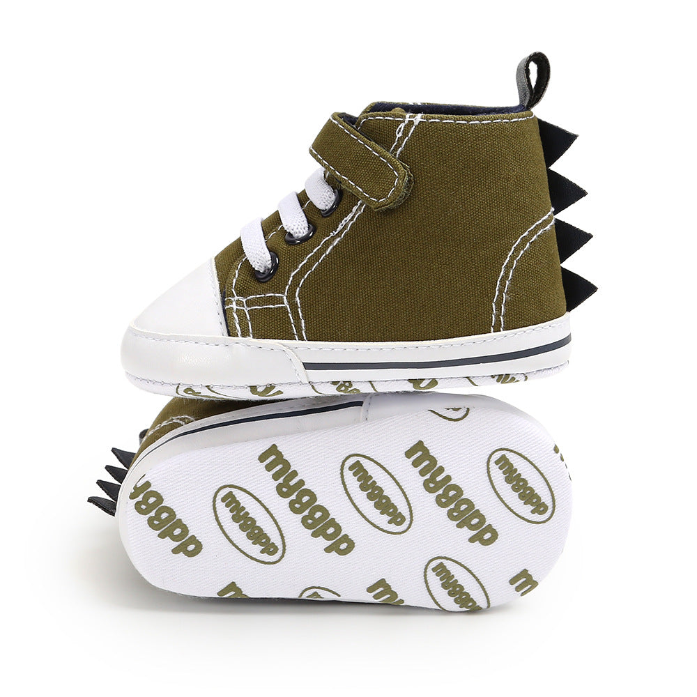 Baby Boy Dinosaur Canvas Shoes - 0912 - Little Kooma