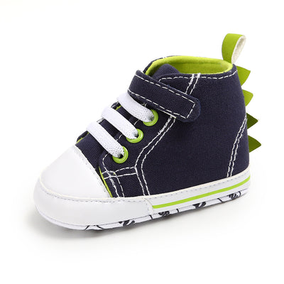 Baby Boy Dinosaur Canvas Shoes - 0912 - Little Kooma