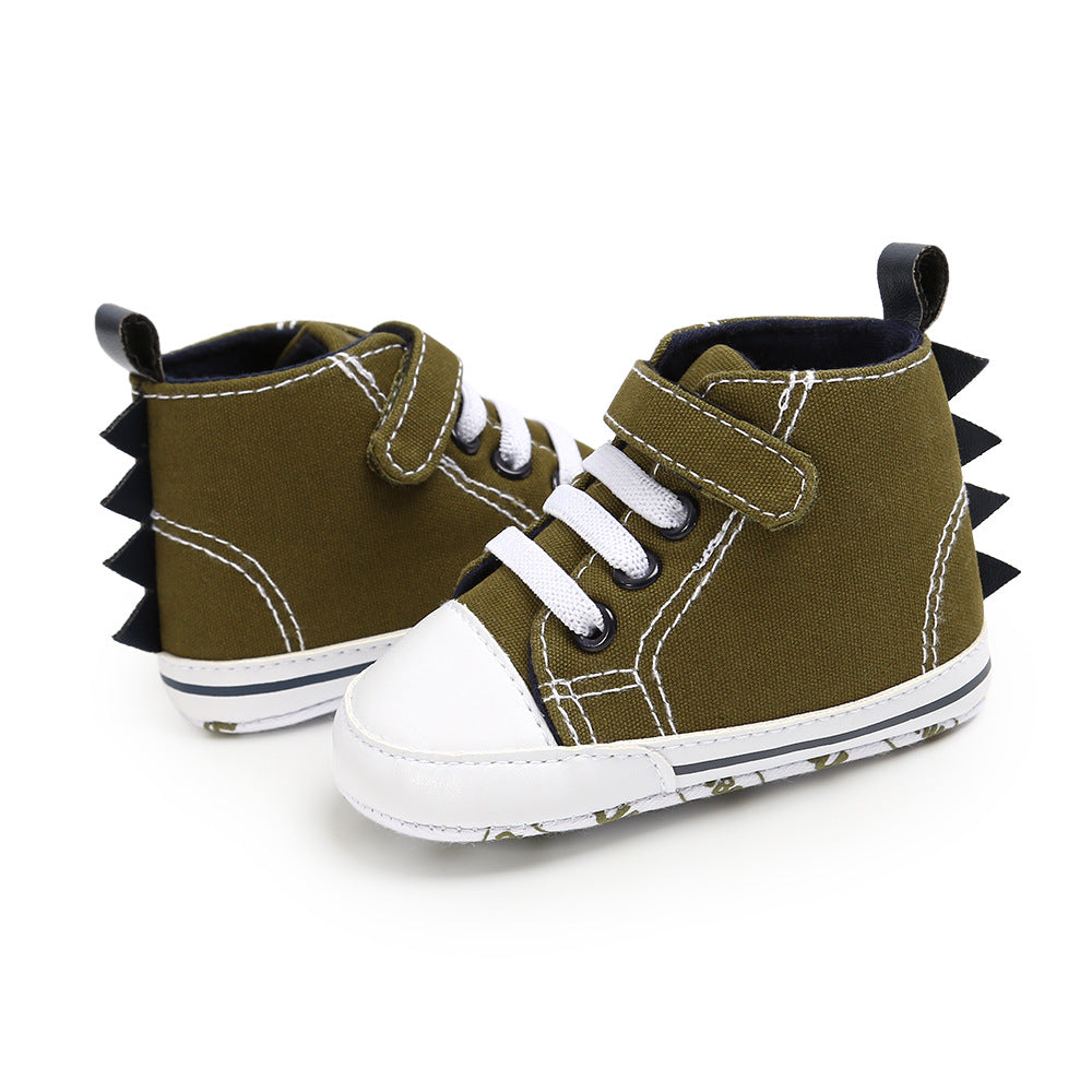 Baby Boy Dinosaur Canvas Shoes - 0912 - Little Kooma