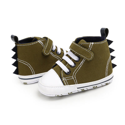 Baby Boy Dinosaur Canvas Shoes - 0912 - Little Kooma