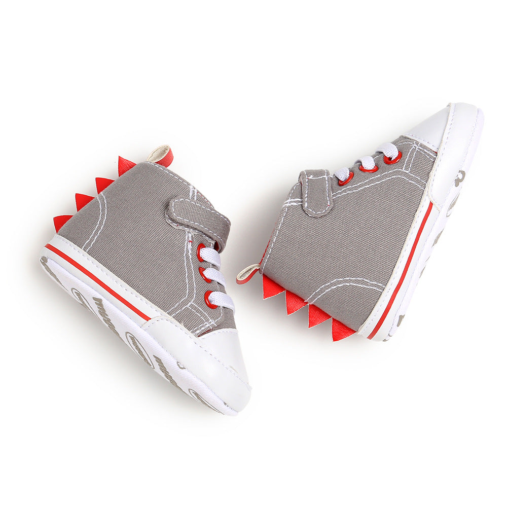 Baby Boy Dinosaur Canvas Shoes - 0912 - Little Kooma