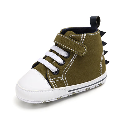 Baby Boy Dinosaur Canvas Shoes - 0912 - Little Kooma