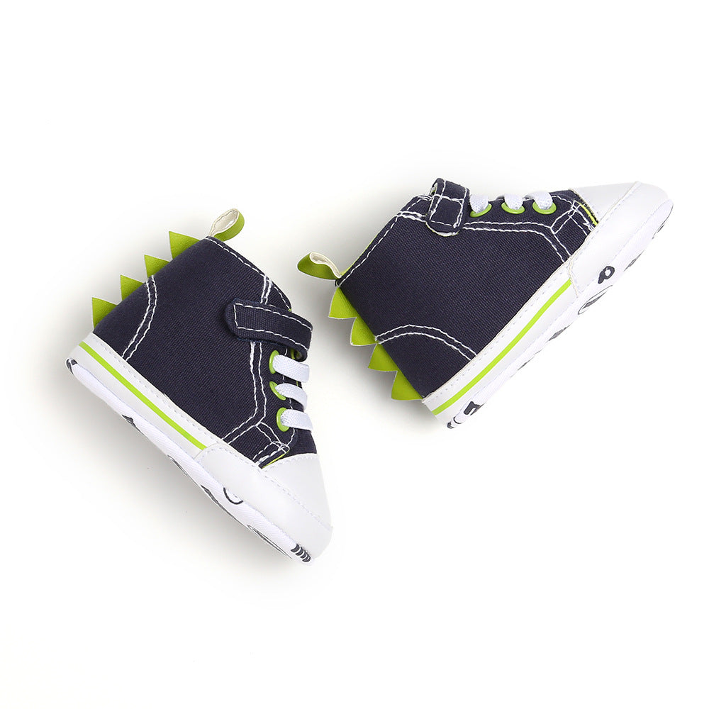 Baby Boy Dinosaur Canvas Shoes - 0912 - Little Kooma
