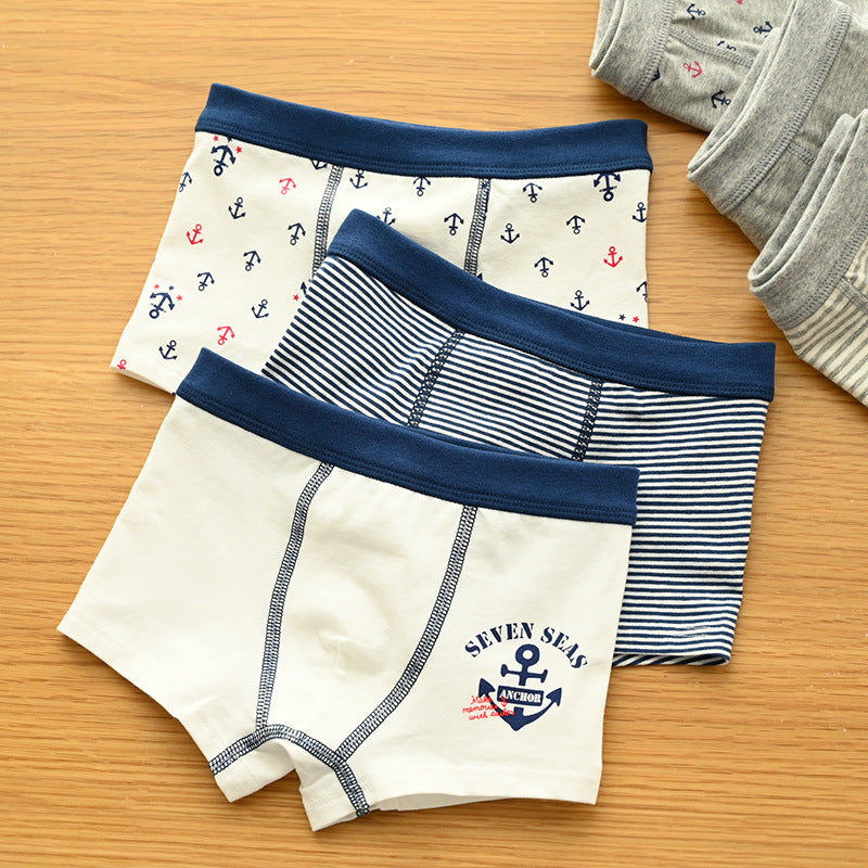 Baby Kid Boys Trunk Boxer Brief Underwear Arrows 3 Pack - Little Kooma