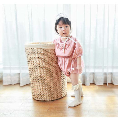 Baby Girl Ruffled Lace Cuffs Long Socks Anti-slip - Little Kooma