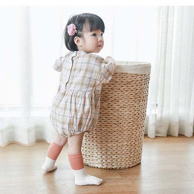 Baby Kid Splicing Long Socks 4 Pairs Pack - Little Kooma