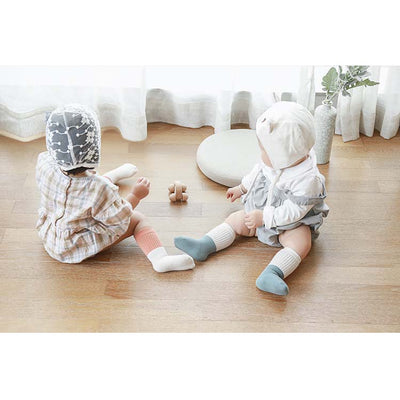 Baby Kid Splicing Long Socks 4 Pairs Pack - Little Kooma