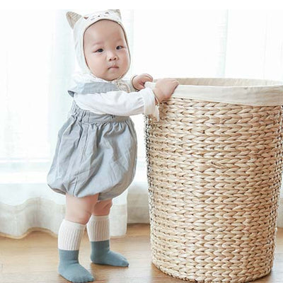 Baby Kid Splicing Long Socks 4 Pairs Pack - Little Kooma