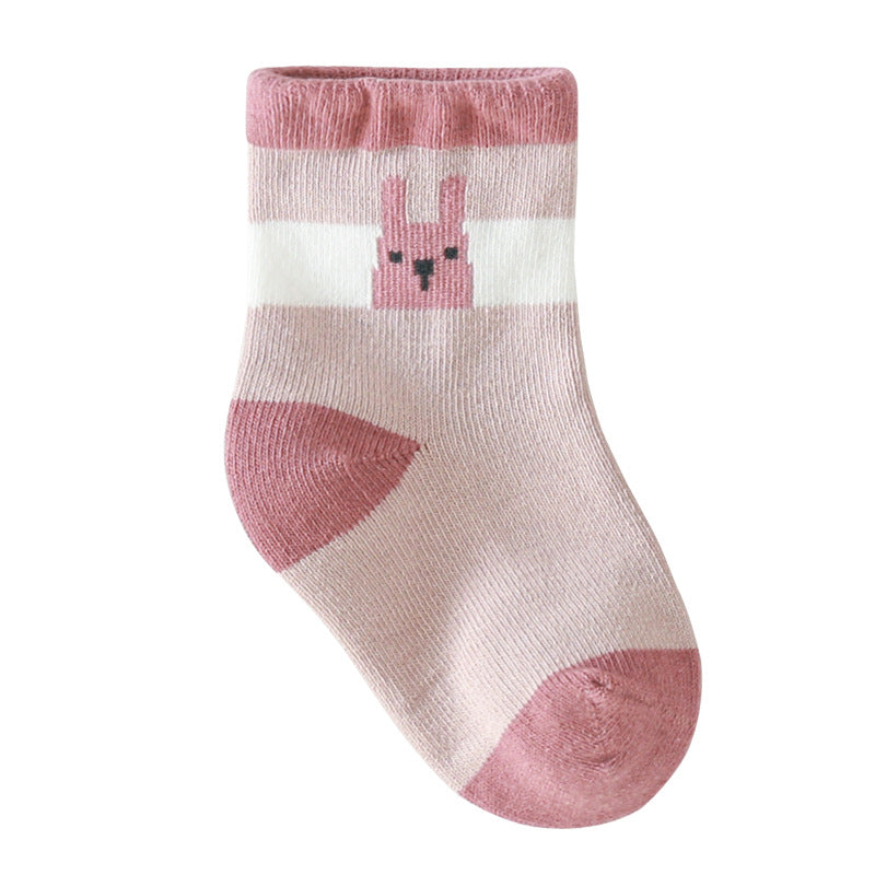 Baby Kid Ankle Socks 5 Pairs Pack - Little Kooma
