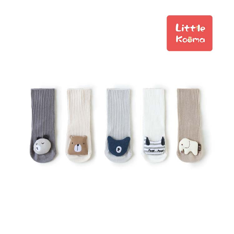 Baby Long Anti-slip Socks Stuffed Animal - Little Kooma