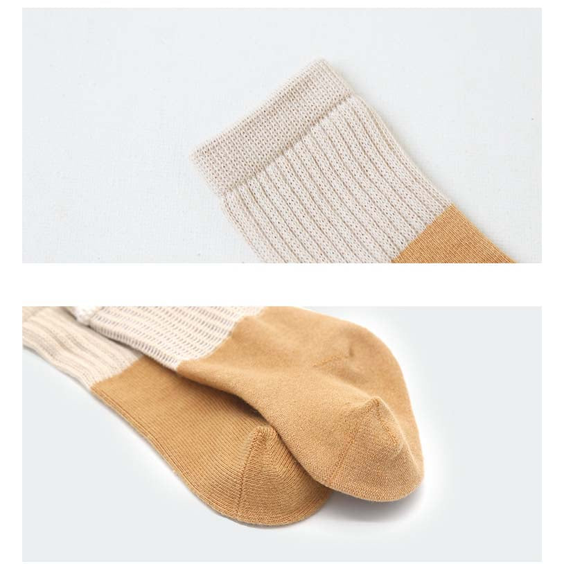 Baby Kid Splicing Long Socks 4 Pairs Pack - Little Kooma