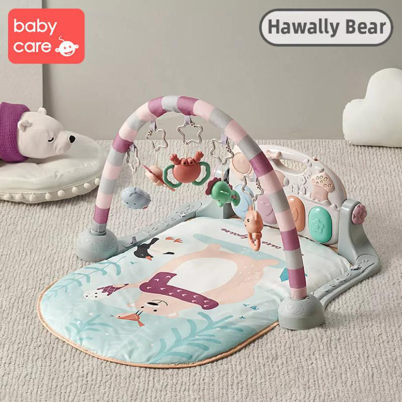 Babycare Baby Play Mat Toys Musical Piano Activity Gym - Little Kooma