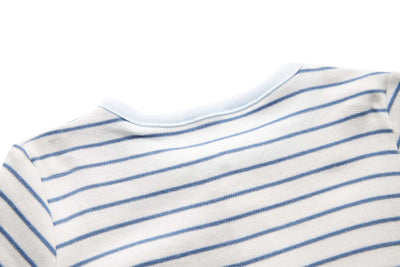 Baby Stripes w Ship Romper - Little Kooma