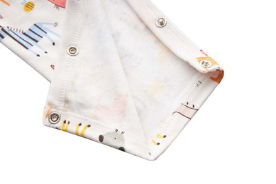 Baby Kimono Sleepsuit All In One Animals - Little Kooma