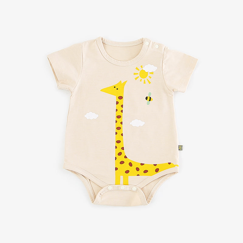 Baby Dinosaur Giraffe Bodysuit - 1006 - Little Kooma