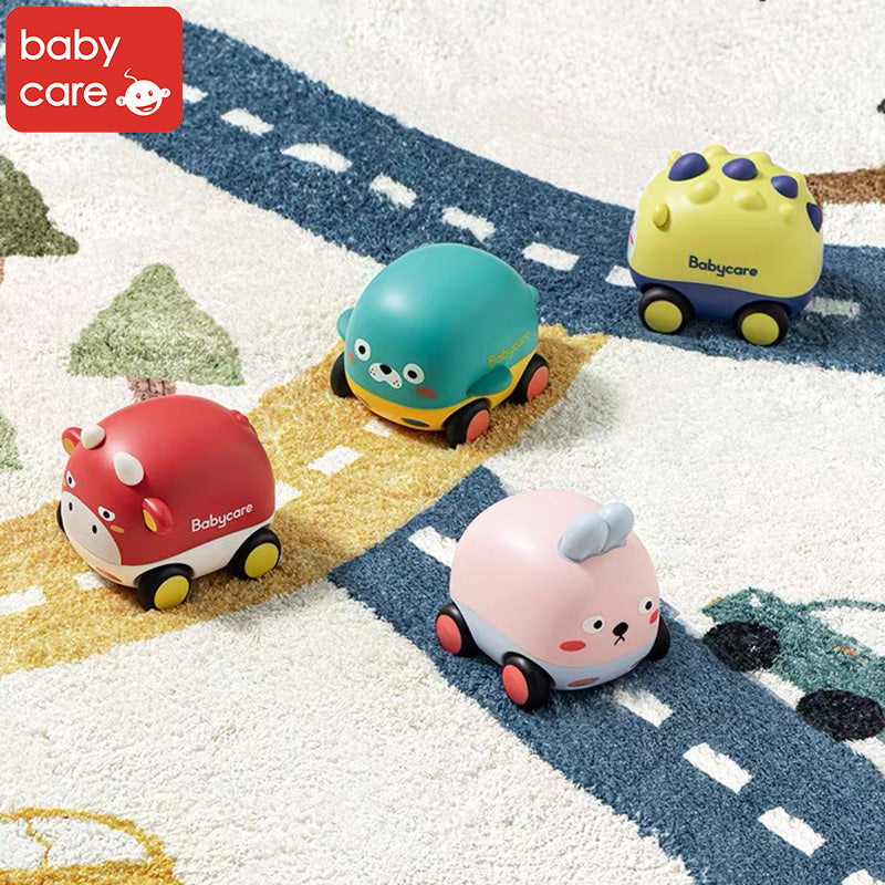 Babycare Push & Go Car Toy (With Music) 2 Pack - Little Kooma
