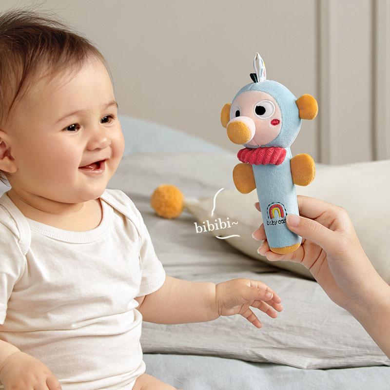 Babycare Plush Toy Baby Rattle Soothing Toy - Little Kooma